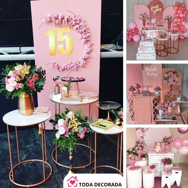 ideias de decoração para festa de 15 anos jardim encantado