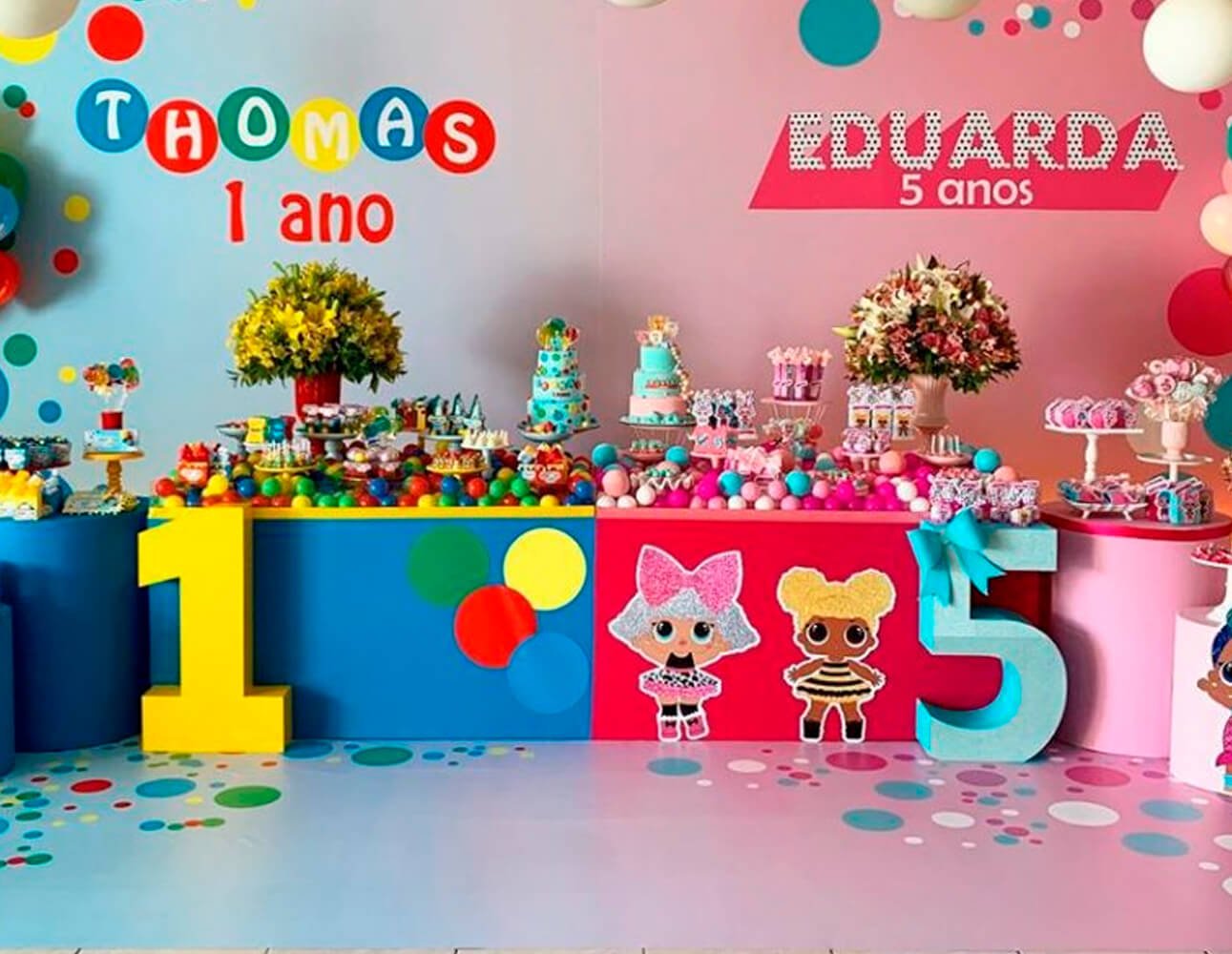 decoração festa Fundo do Mar