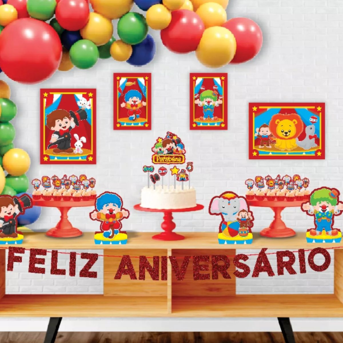 decoração festa Unicórnio