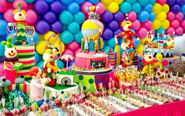 decoração festa infantil tema unicórnio