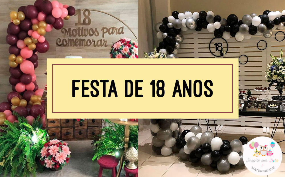 temas criativos para festa de 18 anos