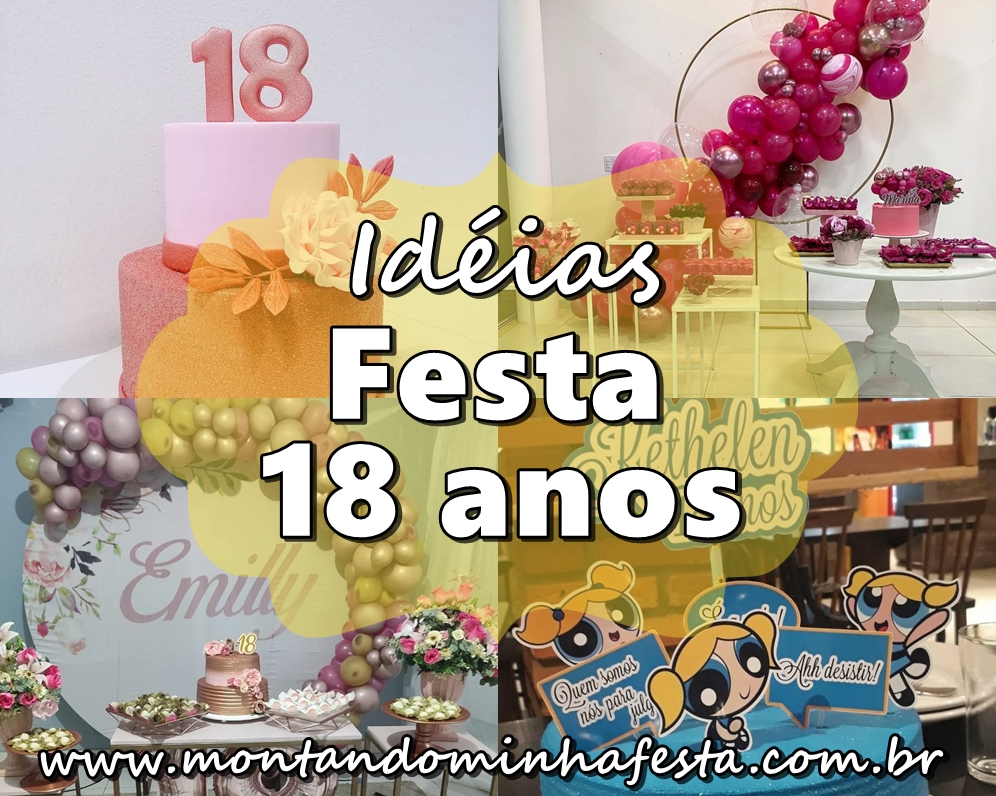 temas criativos para festa de 18 anos