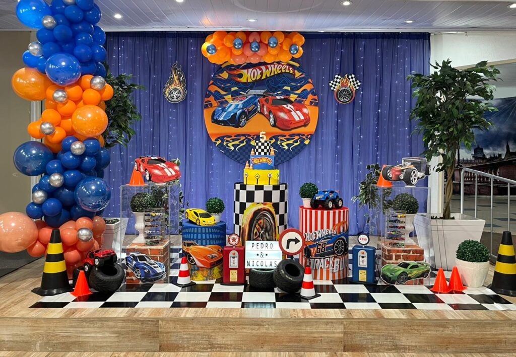 como economizar decoracao festa menino