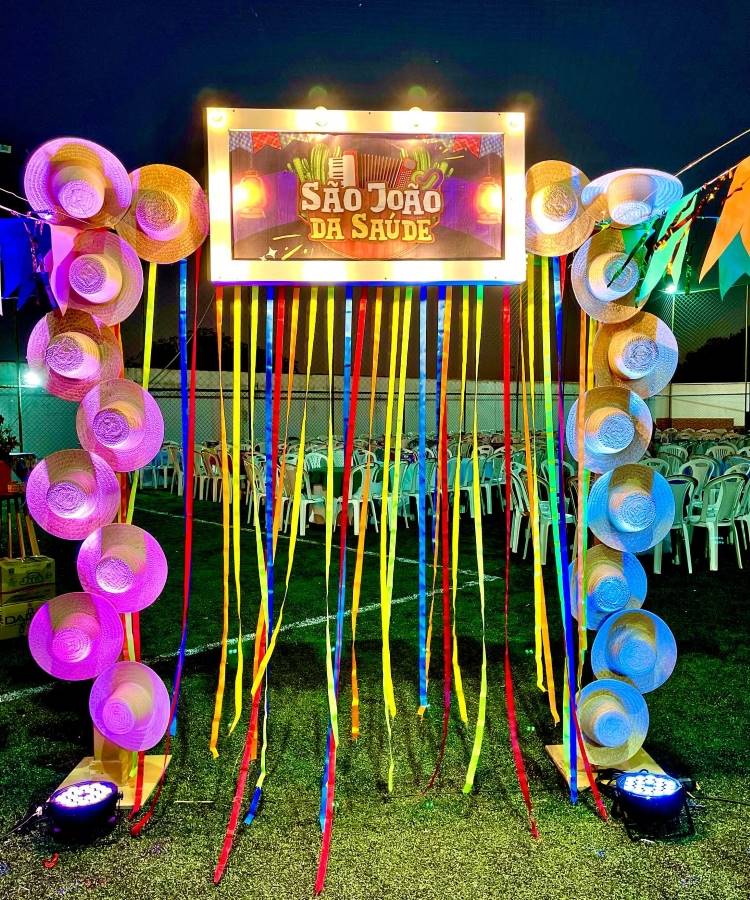 passo a passo bandeirinhas papel seda festa junina infantil