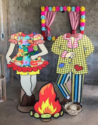 decoração festa junina infantil simples
