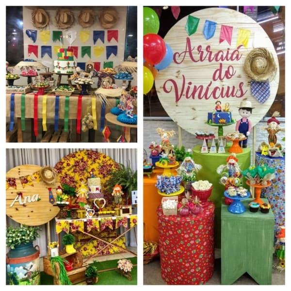 como economizar na decoração festa junina infantil