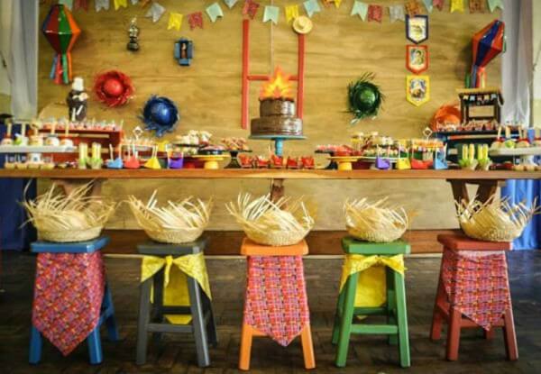 10 ideias criativas decoração festa junina infantil simples