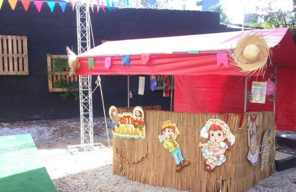 decoração festa junina vila