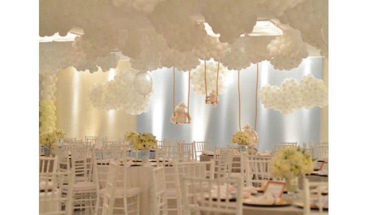 decoração festa no céu