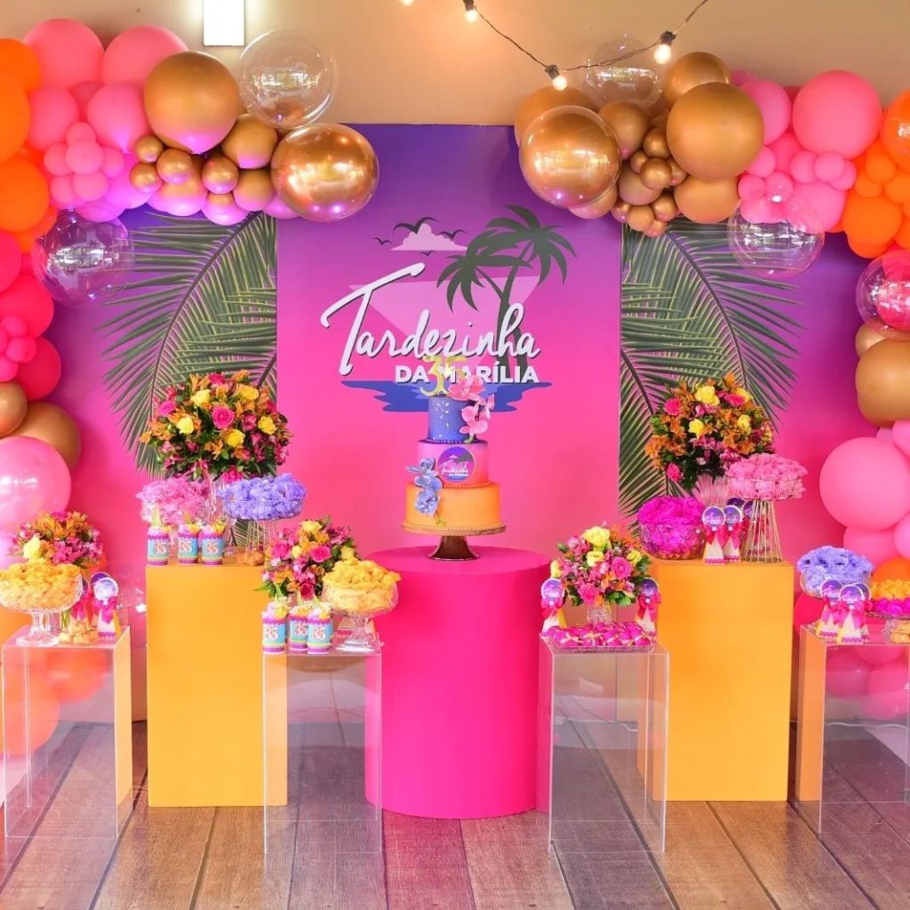 ideias decoração festa tardezinha simples e barata