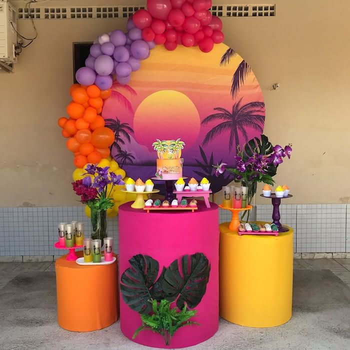 quanto custa decoração festa tardezinha simples