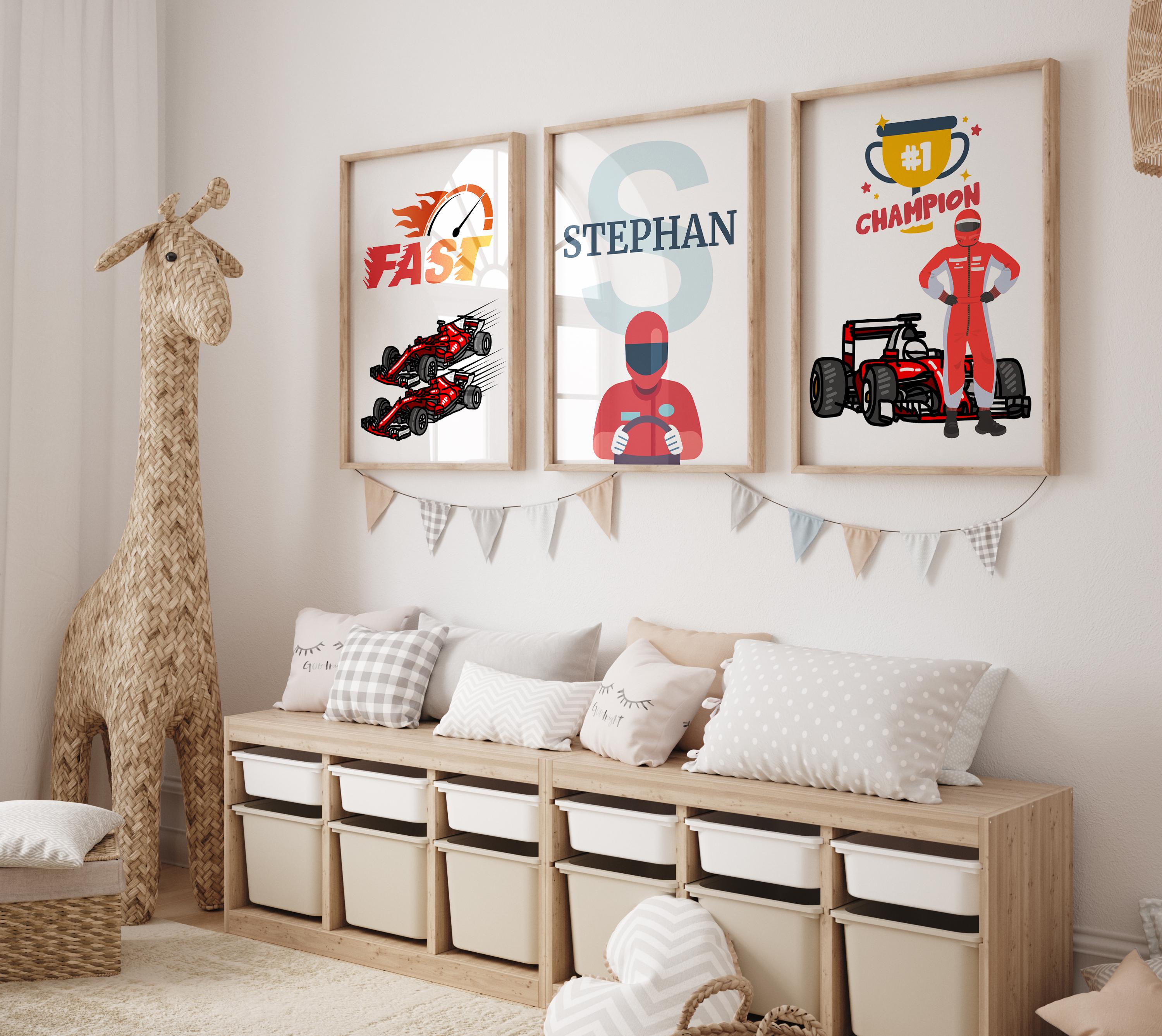 10 ideias criativas decoração quarto fórmula 1