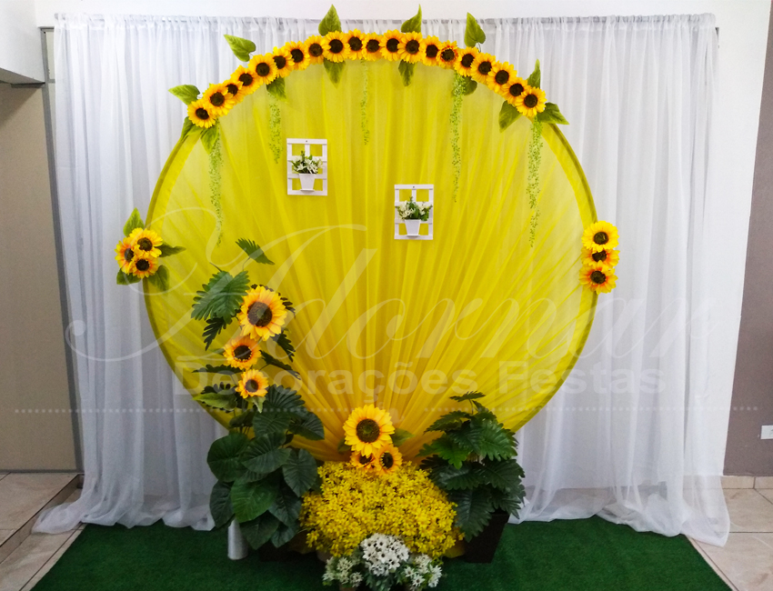 evitar erros decoração casamento girassol