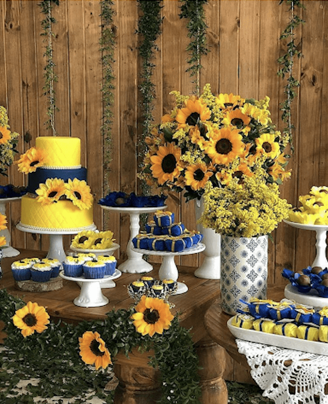 evitar erros decoração casamento girassol