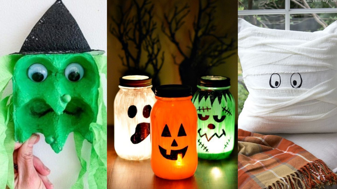 decoração halloween interna