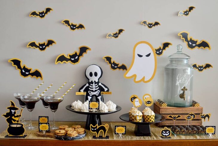 como fazer decoração halloween