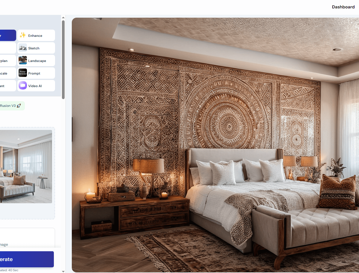 ideias de decoração de sala com inteligência artificial