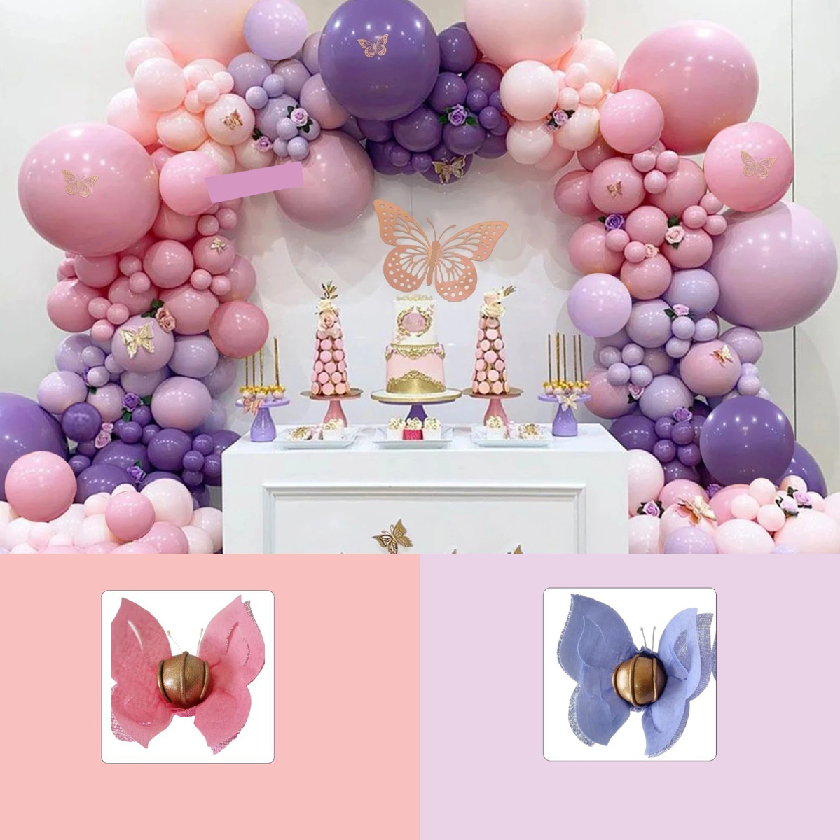 ideias decoração jardim encantado borboletas festa