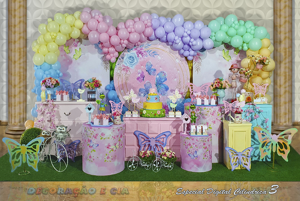 jardim encantado borboletas vs jardim secreto