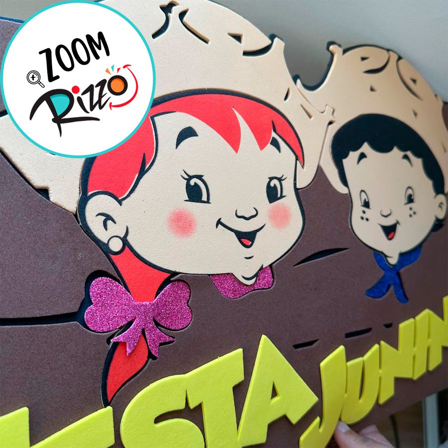 decoração junina eva