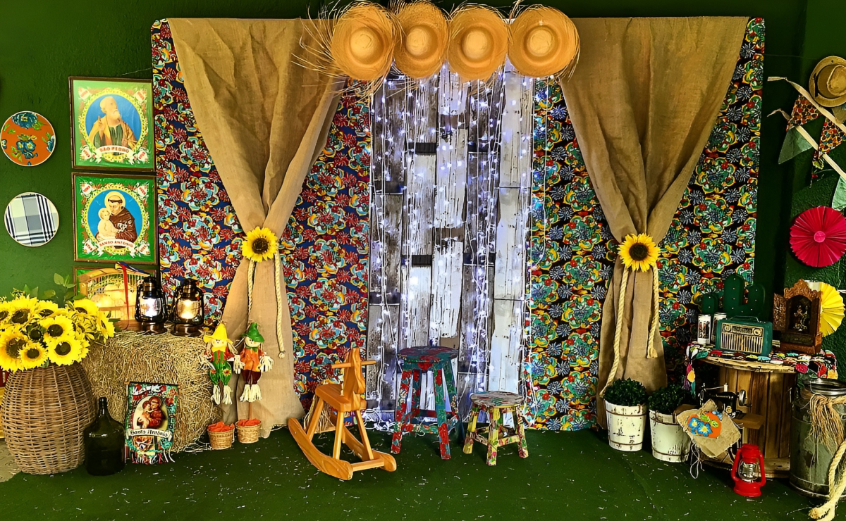 ideias criativas decoração festa junina eva