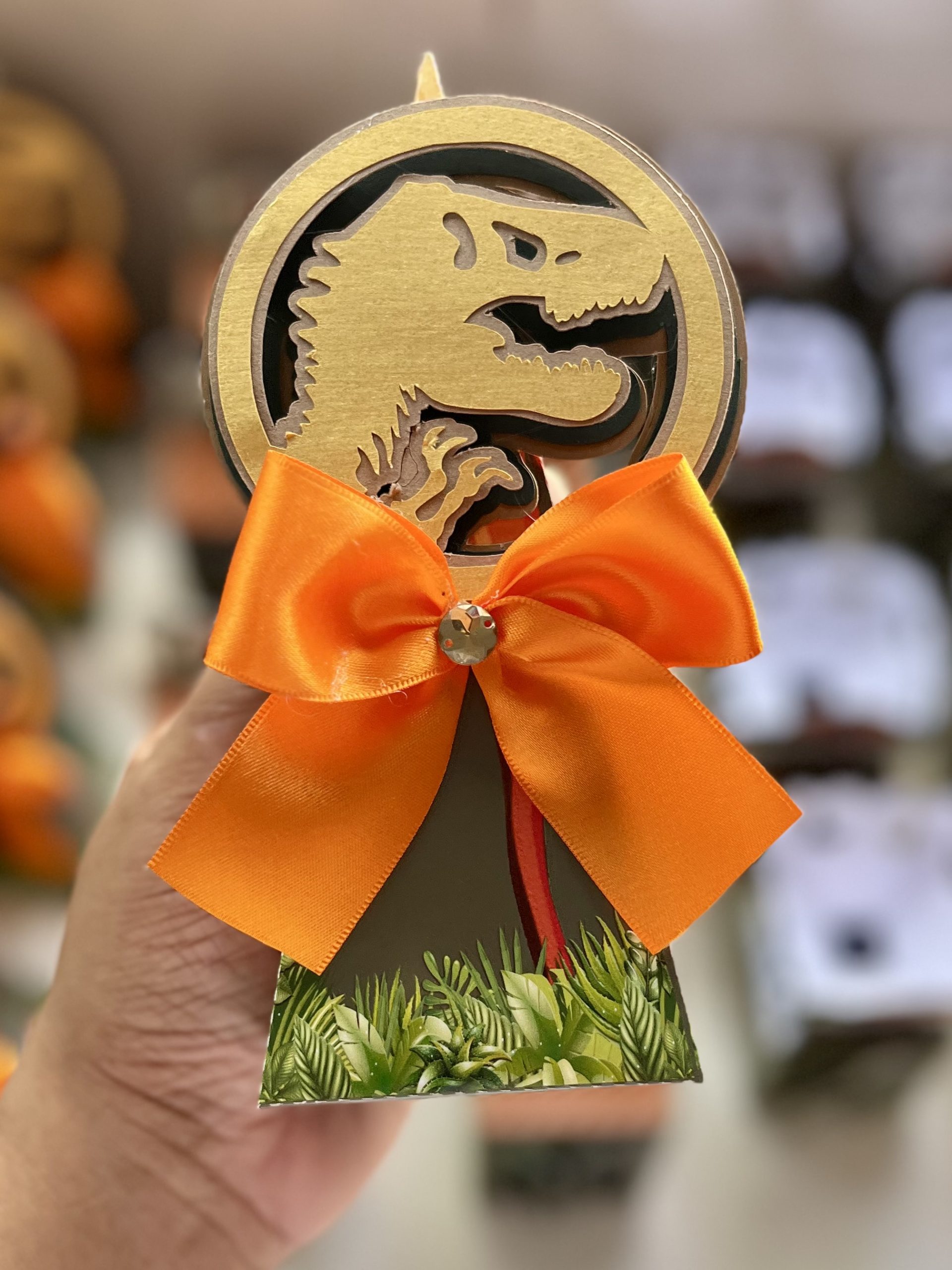 decoração jurassic park