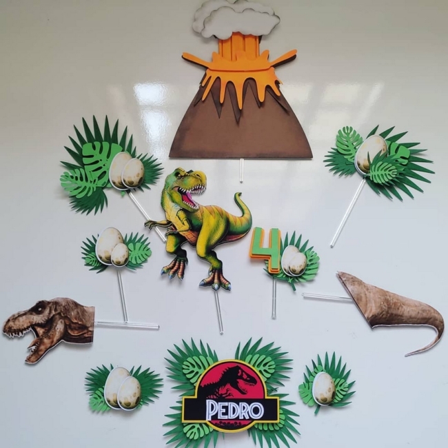decoração jurassic park vs jurassic world qual a diferença