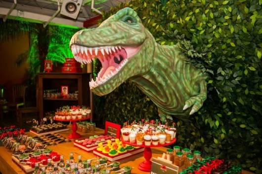 decoração jurassic park