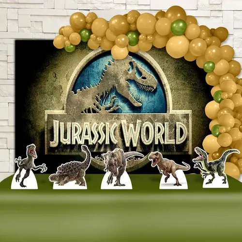 ideias de decoração jurassic park para festa infantil