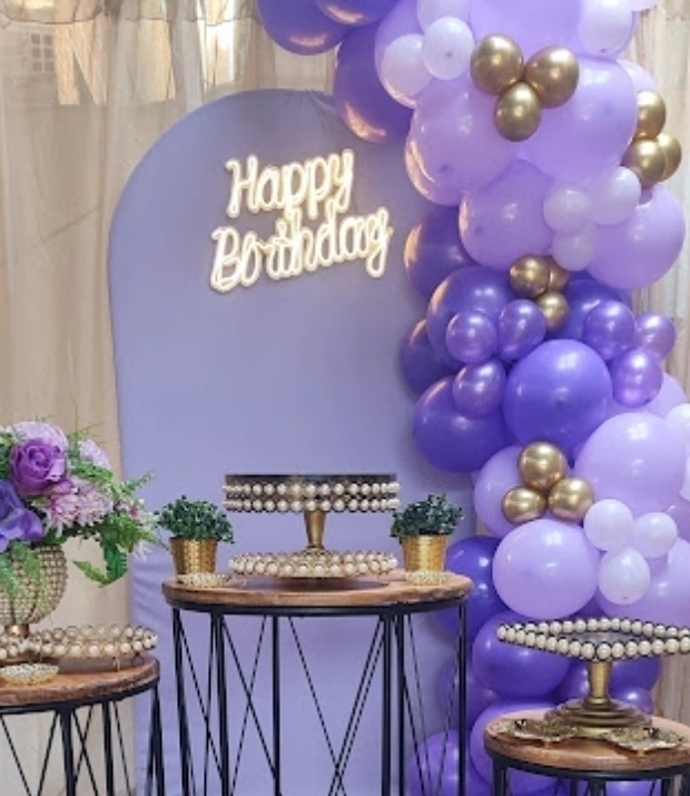 decoração lilás para sala