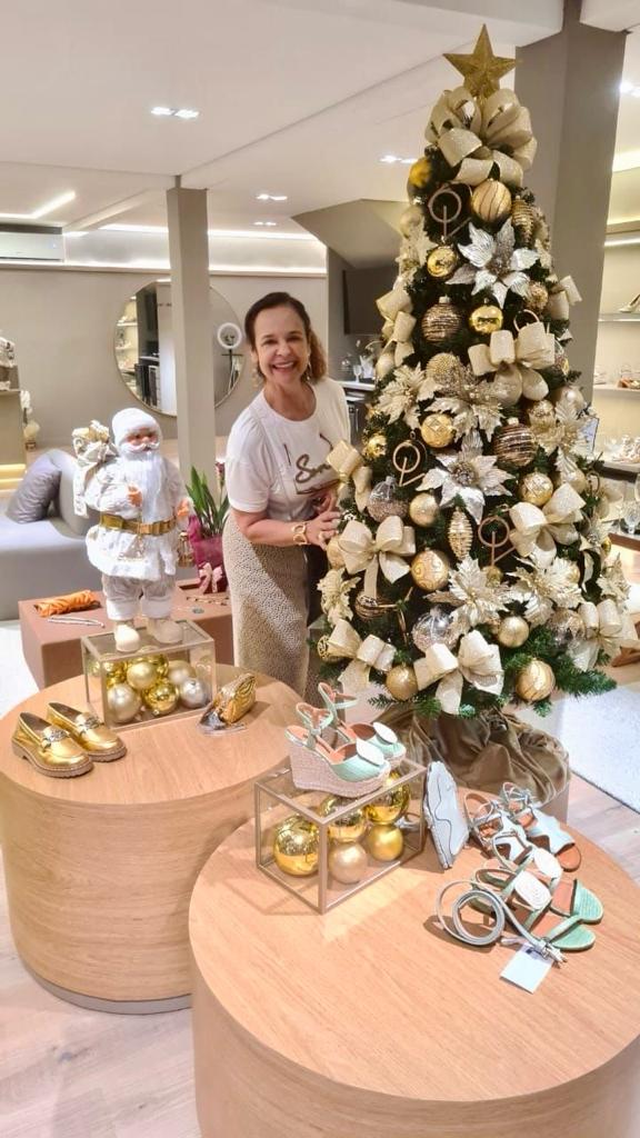 decoração de vitrine de natal para loja
