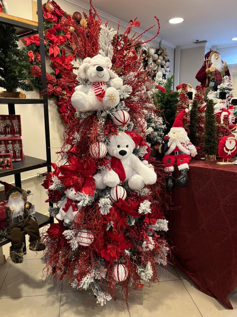 tendências decoração natal loja 2026