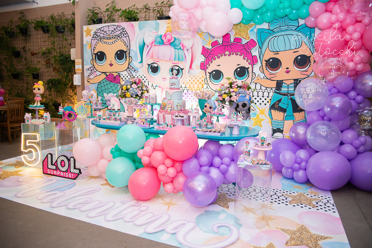 decoração lol aniversário