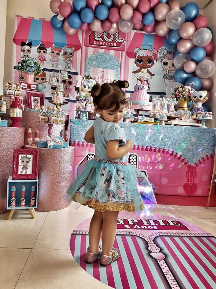 quanto custa decoração festa lol barata