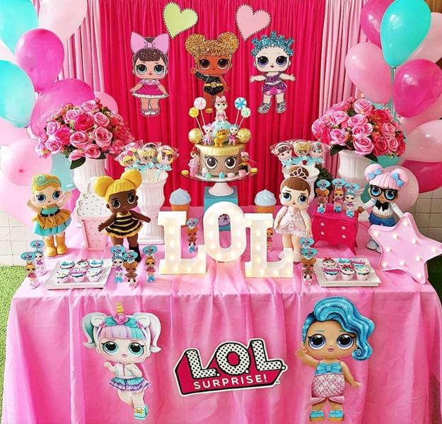 evitar erros comuns decoração festa lol