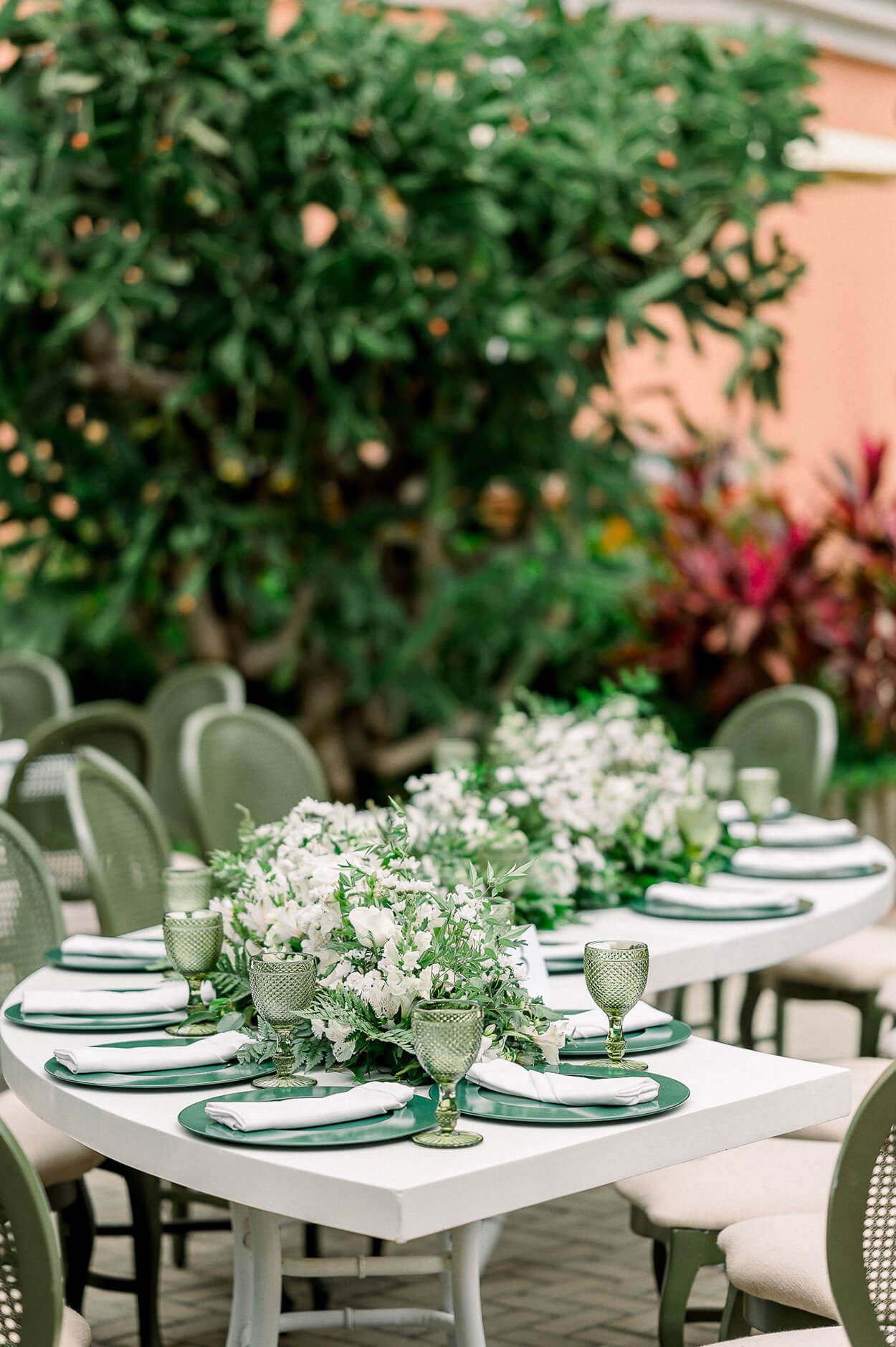 decoração masculina verde