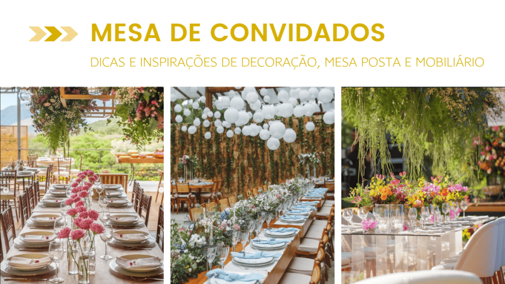 decoração mesa casamento