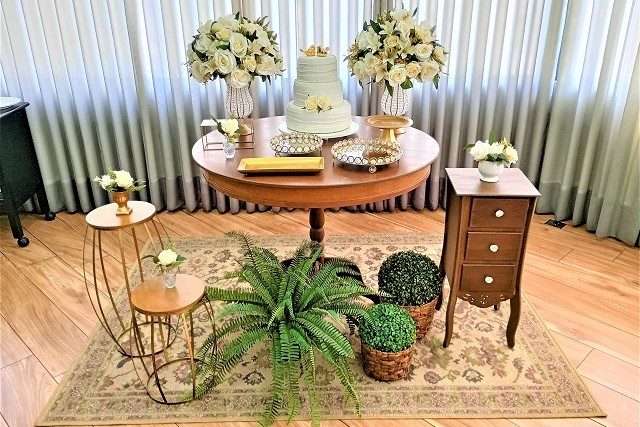 decoração mesa casamento rústico chique