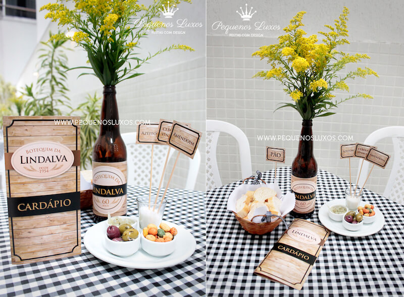 erros comuns ao decorar mesa de boteco