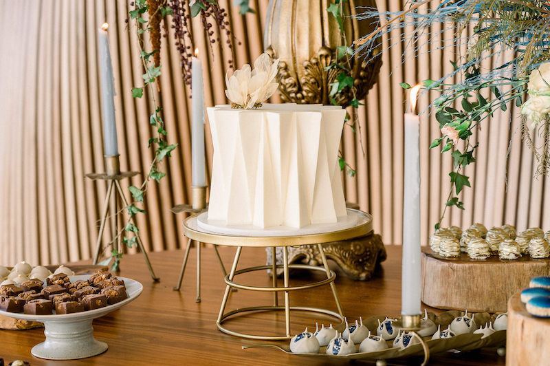 ideias de decoração minimalista para casamento civil