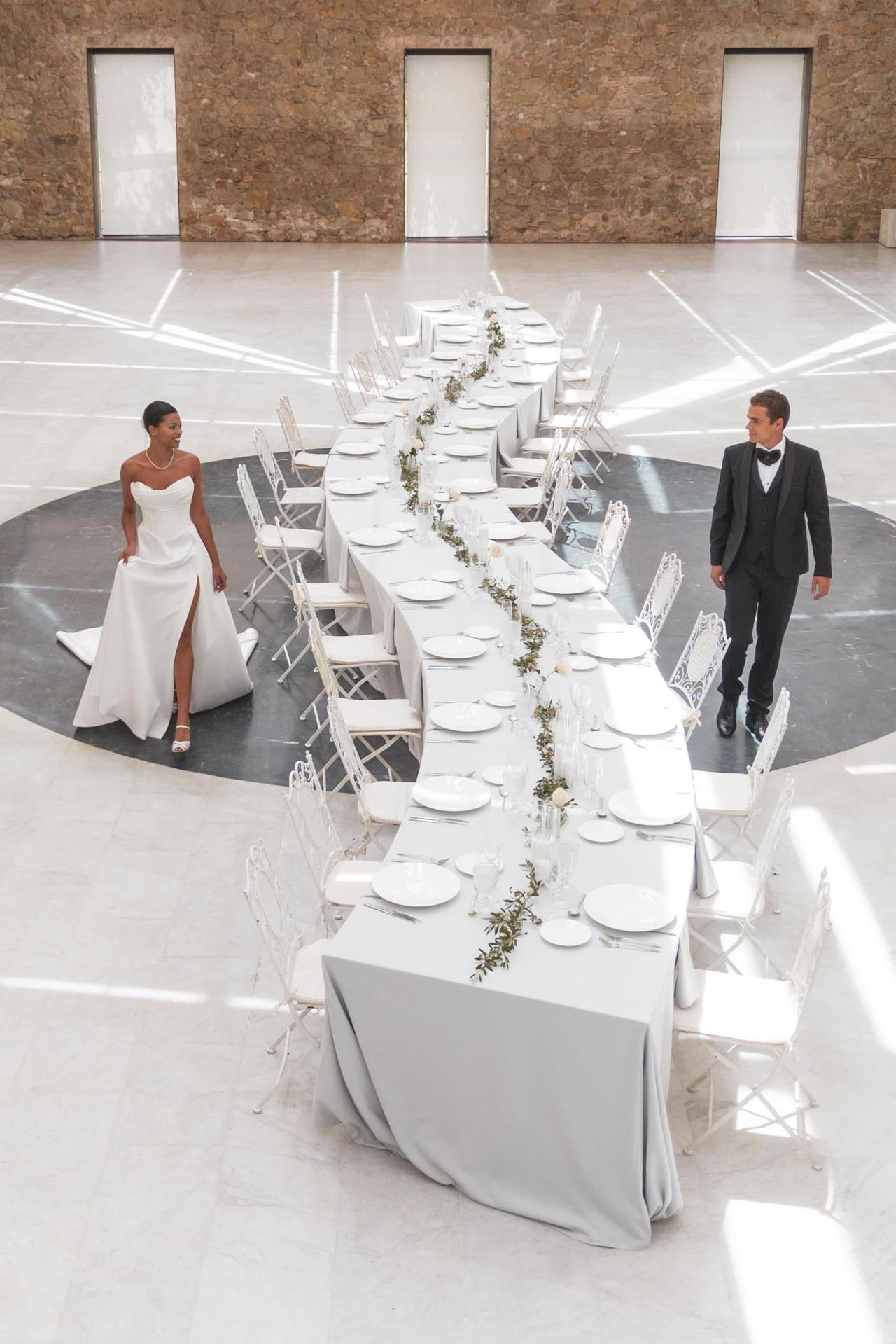 como fazer arranjos florais minimalistas para casamento