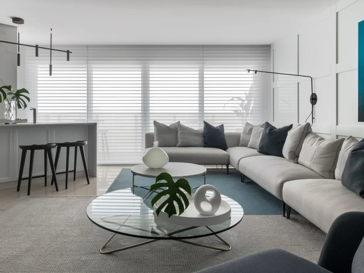 cores para sala pequena minimalista