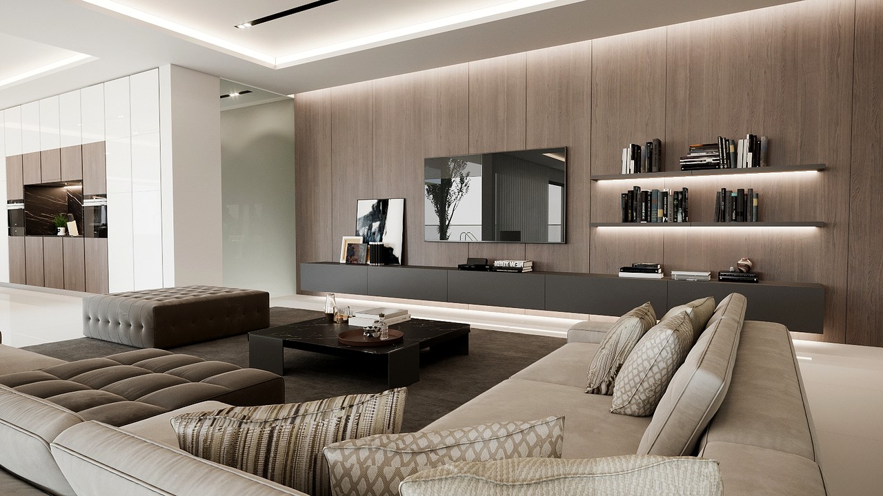 ideias decoração moderna sala de estar pequena