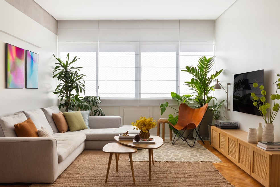 decoração sala moderna pequena