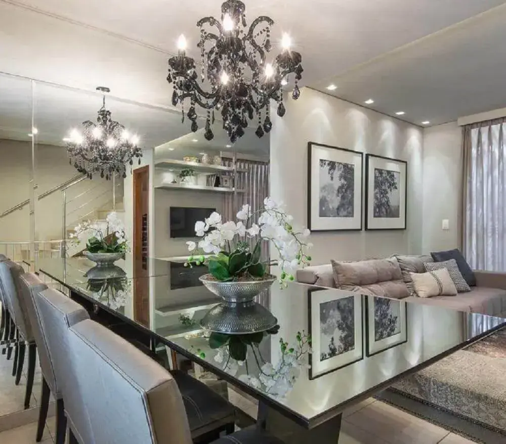 decoração sala moderna pequena