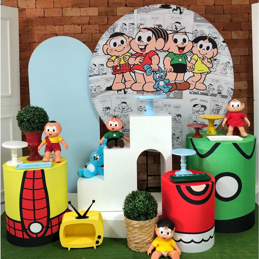 erros comuns na decoração turma da mônica