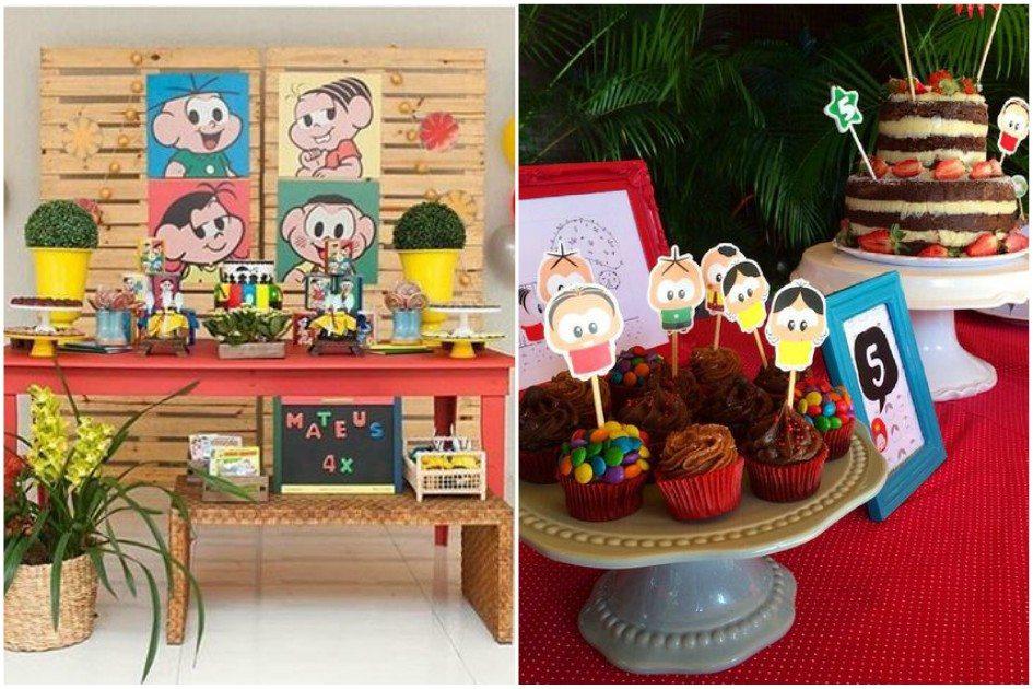 erros comuns na decoração turma da mônica