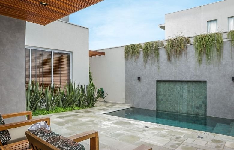 pedra para muro de piscina