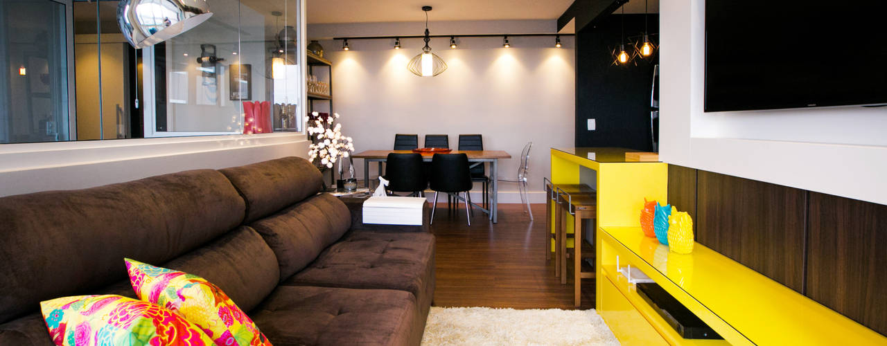 decoração na cor marrom