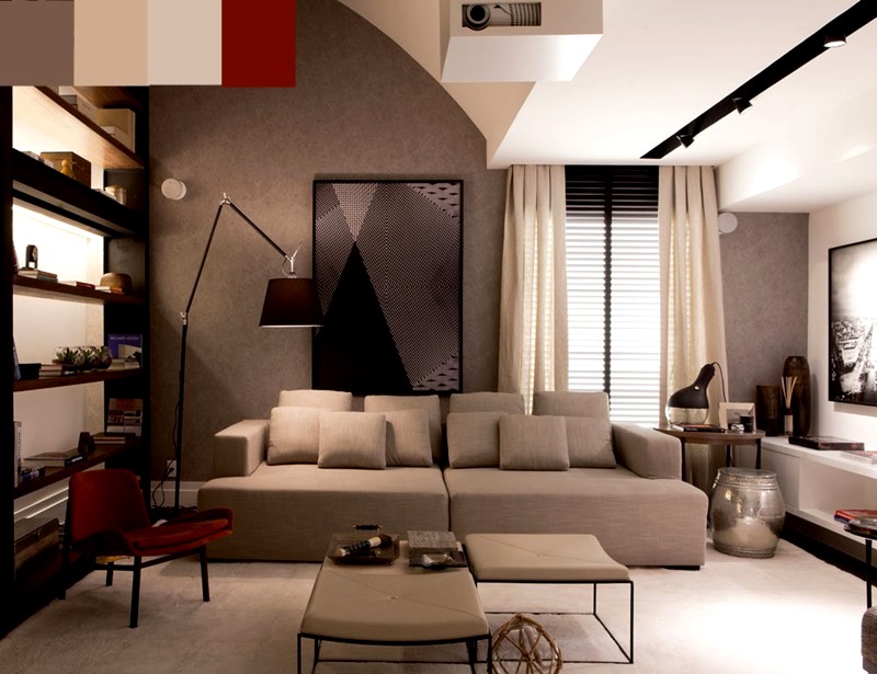 marrom chocolate vs marrom café na decoração